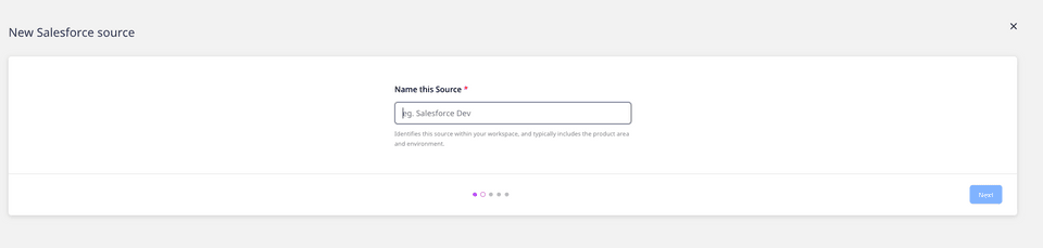 Assigning source name Assigning source name