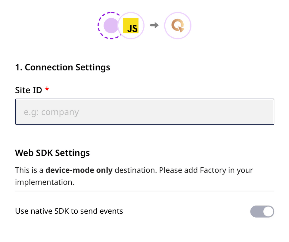 Quantum Metric Connection Settings Quantum Metric Connection Settings