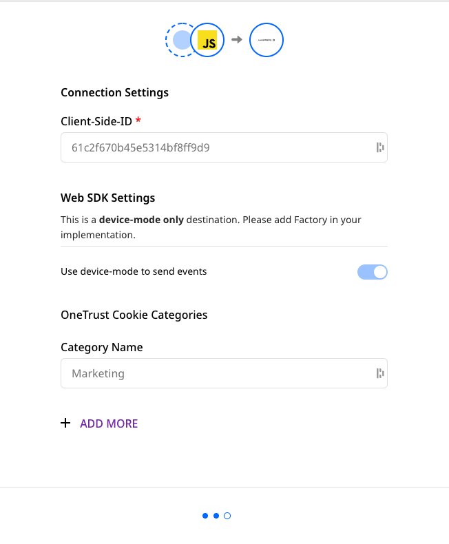 LaunchDarkly connection settings LaunchDarkly connection settings