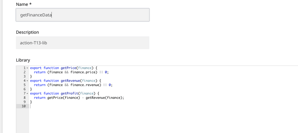 Add more functions under a single library