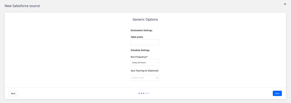 Generic options Generic options