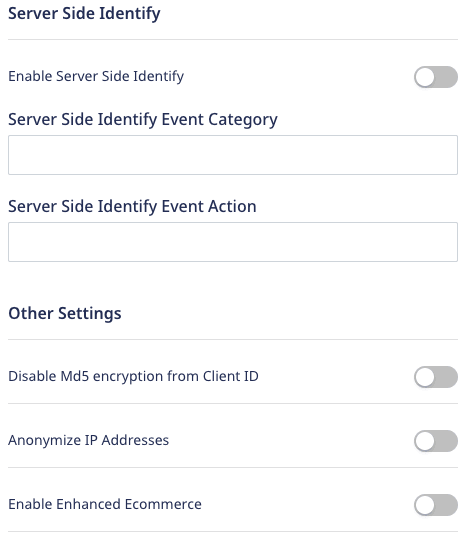 google analytics connection settings 4