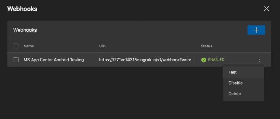 Endpoint configuration Endpoint configuration