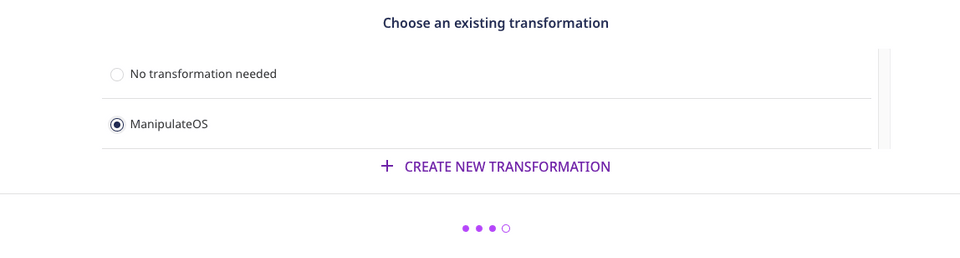 AppsFlyer transformation settings in RudderStack AppsFlyer transformation settings in RudderStack