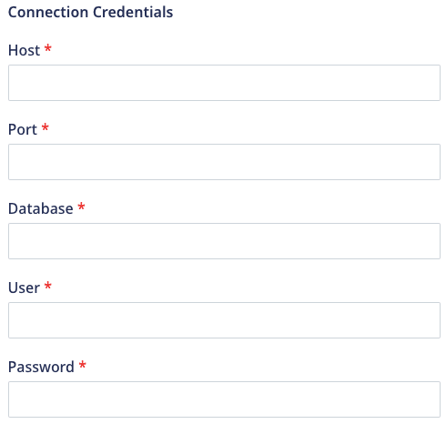 redshift connection settings