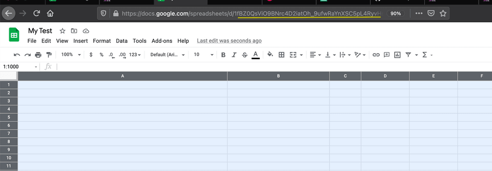 Google Sheet ID